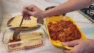 Kaya Ba Sa Microwave Yan Lasagna with Chicken Afritada [upl. by Ortrud]