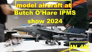 Butch OHare IPMS model show THE AIRPLANES AND DEALER ROOM 2024 [upl. by Aisined]