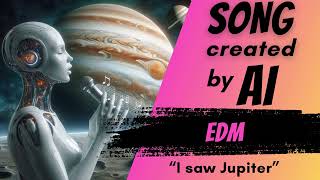 Best MUSIC created by AI  EDM  Song I saw Jupiter [upl. by Franz]