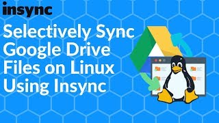 Selectively Sync Google Drive Files on Linux using Insync [upl. by Fihsak548]