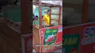 mie ayam bakso mas B lokasi pilangkenceng pasar sumbergandu caruban Madiun bolo [upl. by Griz160]