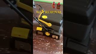 Removing Rejuvenate From Hardwood Floors hardwoodrefinishing waxremoval woodfloorrefinishing [upl. by Montfort]