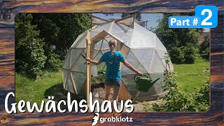 Gewächshaus 🍅 🌶 🥒 🍓aus alten Paletten  Selbstbau Teil 2 [upl. by Nador242]