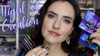 NEW Kaleidos NIGHT OF CREATION Collection  Close Ups Swatches Tutorial  Review [upl. by Sayles]