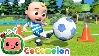 Soccer Song Football Song  CoComelon Nursery Rhymes amp Kids Songs [upl. by Netsua]