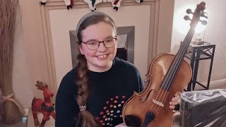 My New Violin Has Arrived Unboxing [upl. by Otreblig]