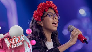 Isabella Cardona Useche canta ‘Chocolate’ Audiciones a ciegasLa Voz Kids Colombia 2024 [upl. by Saltzman]