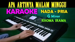 BEGADANG 2  Rhoma Irama  KARAOKE Nada Pria HD [upl. by Skye822]