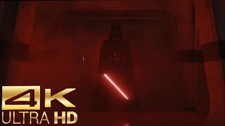 Darth Vader Hallway Fight Scene 4k UltraHD  Rogue One A Star Wars Story [upl. by Rehtnug87]