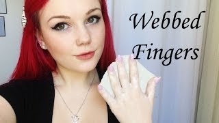 SFX MAKEUP  WEBBED FINGERS [upl. by Essilevi]