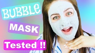 Carbonated Bubble Clay Mask Tested [upl. by Nightingale]