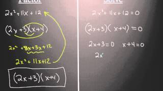 Factoring Expressions vs Solving Equations [upl. by Ahsatam]