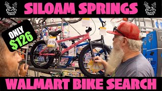 Walmart Bike Search Siloam Springs Arkansas [upl. by Lleinad]