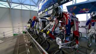 UCI BMX Supercross 2012 Randaberg Mens Quarter Finals [upl. by Afesoj]