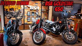 2024 BSA GoldStar 650  Full Review  Buy at 50000 only  Better then RE Continenal GT 650 [upl. by Saoj]