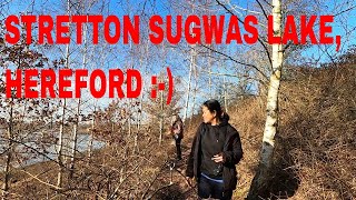 HEREFORD WALK VLOG at STRETTON SUGWAS LAKE HEREFORDSHIRE [upl. by Asoramla]