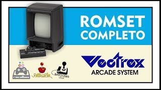 ROMSET COMPLETO DE VECTREX [upl. by Llereg]