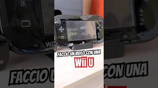 Provo a creare un video con una Nintendo WiiU wii wiiU retrogaming gifted [upl. by Beale]