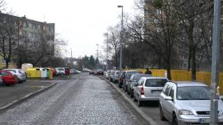 Przejazd autobusem po dzielnicy Krzyki we Wrocławiu [upl. by Attennaj]