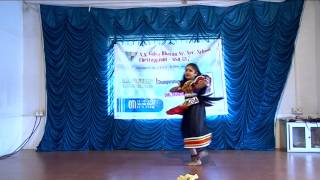 Folk Dance Bhadra by AMRUTHA VENUGOPAL [upl. by Dulcine587]