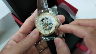 IORDERVN  Oris Artelier Automatic Skeleton Dial Men Watch 73476704351LS Liên hệ 0943585575 [upl. by Ainirtac]