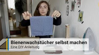 Bienenwachstücher selber machen DIY [upl. by Curran]