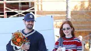 Madelaine Petsch Visits Los Angeles Farmers Market [upl. by Yrelle859]