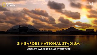 Worlds Largest Dome Structure  Super Structures Engineering Marvels  हिन्दी  NatGeoIndia [upl. by Johann]