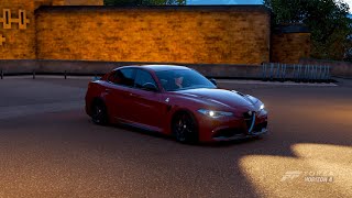 Hangi araç en hızlı Edinburgh Kalesine ulaşabilecek  Bölüm 1 ALFA ROMEO GIULIA QUADRIFOGLIO 2016 [upl. by Ardyth383]