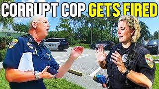 Female Cop Gets FIRED After Doing This [upl. by Allmon330]