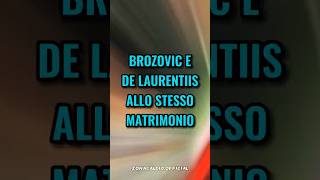 Brozovic e De Laurentiis allo stesso matrimonio😱🔥 football [upl. by Gary388]