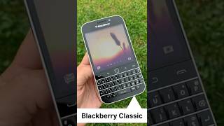 Blackberry Classic Q20 🖤BlackBerry BlackBerryQ20 BlackBerryClassic oldcellphone [upl. by Bow]