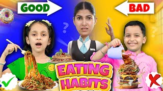 Restaurant Rules  Good vs Bad Habits  Kids Pretend Play  ToyStars [upl. by Augustine]