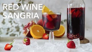 Red wine sangria BA Recipes [upl. by Plath]