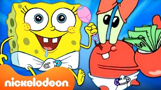 SpongeBobs Cutest BABY Moments For 30 Minutes 👶  Nicktoons [upl. by Arta632]