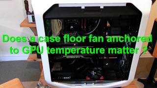 Corsair 780T Case Fan Mod with Corsair ML120 fan to improve GPU cooling [upl. by Eelame]