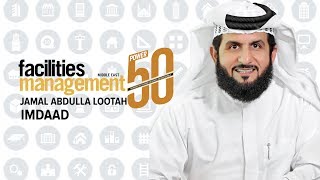 2018 fmME Power 50 Jamal Abdulla Lootah  Imdaad [upl. by Nollid]