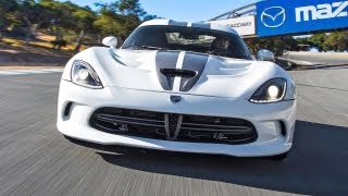 2013 SRT Viper Hot Lap  2013 Best Drivers Car Contender [upl. by Nirroc]