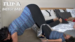 HOW TO FLIP BREECH BABY  YANELY AMADIZ [upl. by Ahseal578]