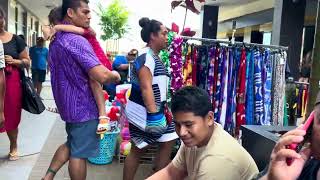 Shopping in Apia Samoa Christmas Eve 2022 🇼🇸 [upl. by Cyrano]