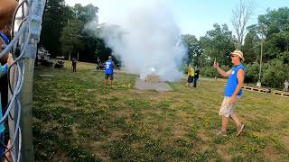 Gettysburg bike week burn out pit [upl. by Htedirem]