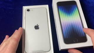 New iPhone SE 3rd Gen 2022  HD Unboxing amp Review [upl. by Pazice]