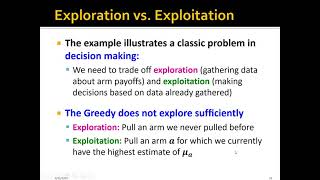 Week 13b Multi Armed Bandits  Part 2 Epsilon Greedy Algorithm [upl. by Eleinad]