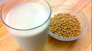 How to make SOY MILK [upl. by Brackely]