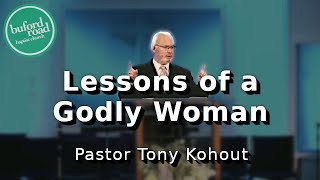 Lessons of a Godly Woman Sermon [upl. by Itsirk]