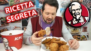 PREPARIAMO il POLLO FRITTO di KFC  RICETTA SEGRETA [upl. by Ertsevlis664]