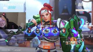 BRIGITTE MAIN ASPEN BRIGITTE OVERWATCH 2 SEASON 12 TOP 500 [upl. by Akemehc438]