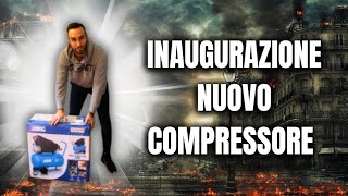 RECENSIONE COMPRESSORE ABAC 2Hp 24 L [upl. by Day260]