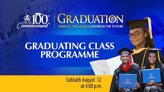 NCU GRADUATION 2023  Graduating Class Programme  Northern Caribbean University [upl. by Airakaz256]