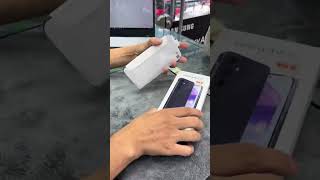 Samsung a55 5g unboxingmobileunboxing phoneunbxing shorts [upl. by Melda884]